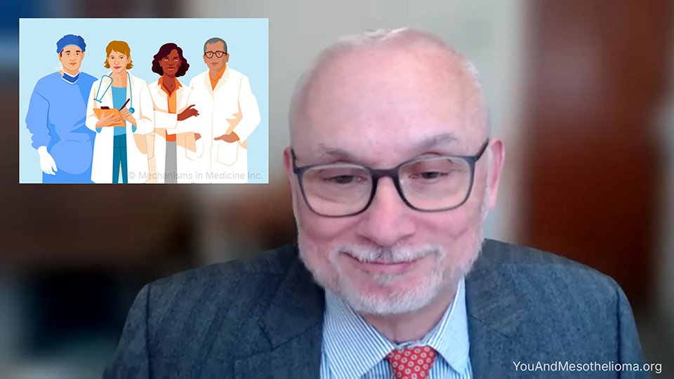 Why is a mesothelioma specialist and multidisciplinary care team important for treatment?
